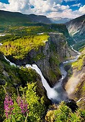Wodospad Voringsfossen, Norwegia 1000 el.