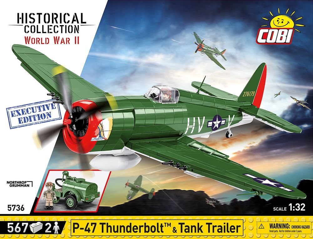 P-47 thunderbolt amp; tank trailer - executive edition