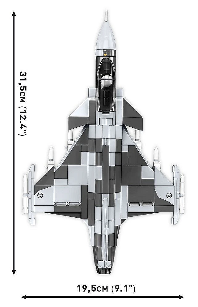 COBI SAAB JAS 39 GRIPEN E 1:48 グリペン Saab JAS 39 Gripen E (COBI-5820) / Samoloty / Militaria w
