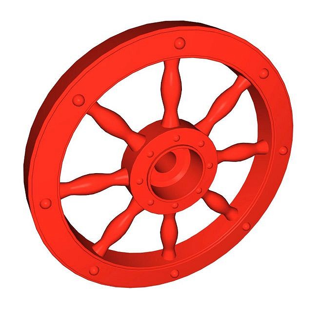 Koło rydwanu - fot. 3