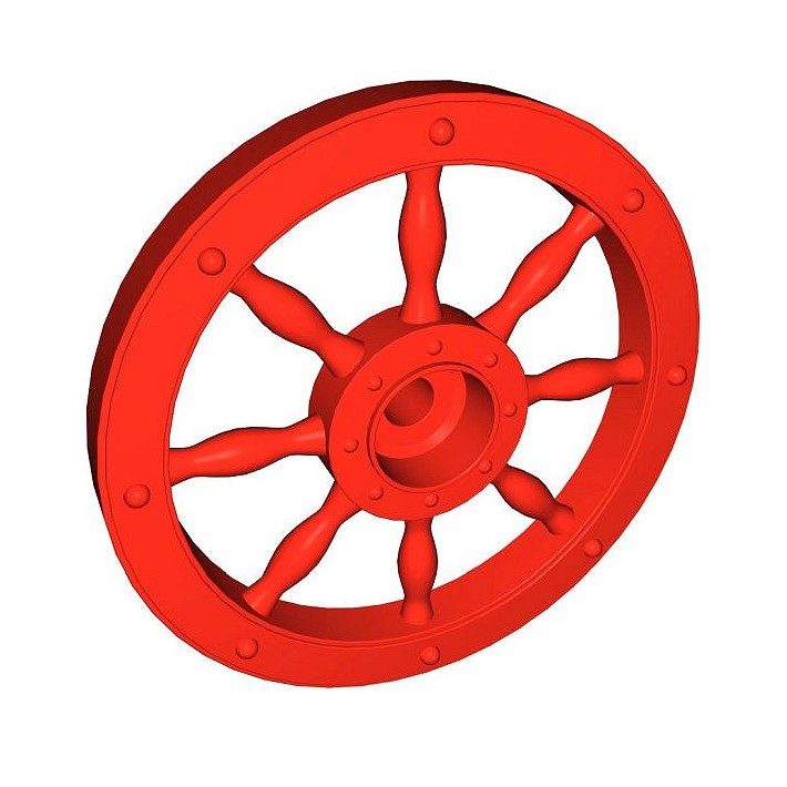 Koło rydwanu - fot. 3