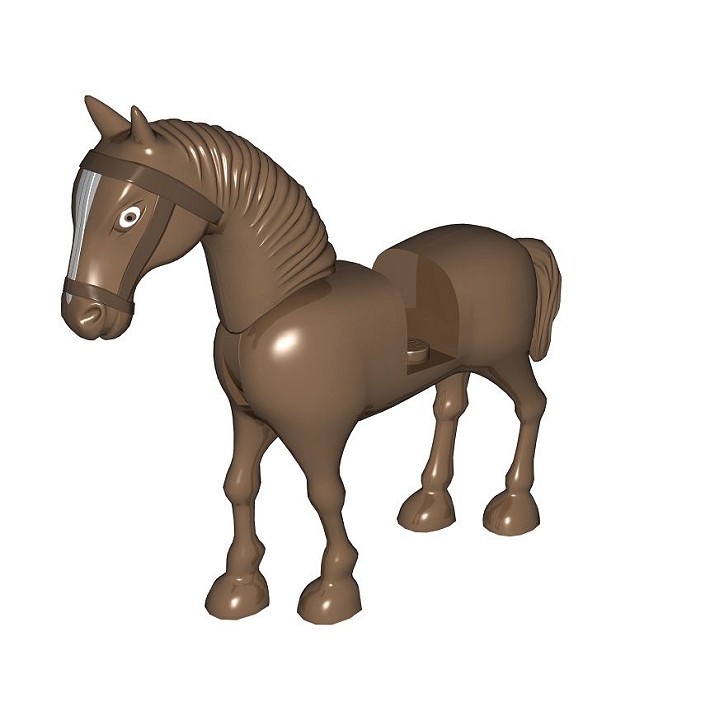 Koń, oczy i uprząż