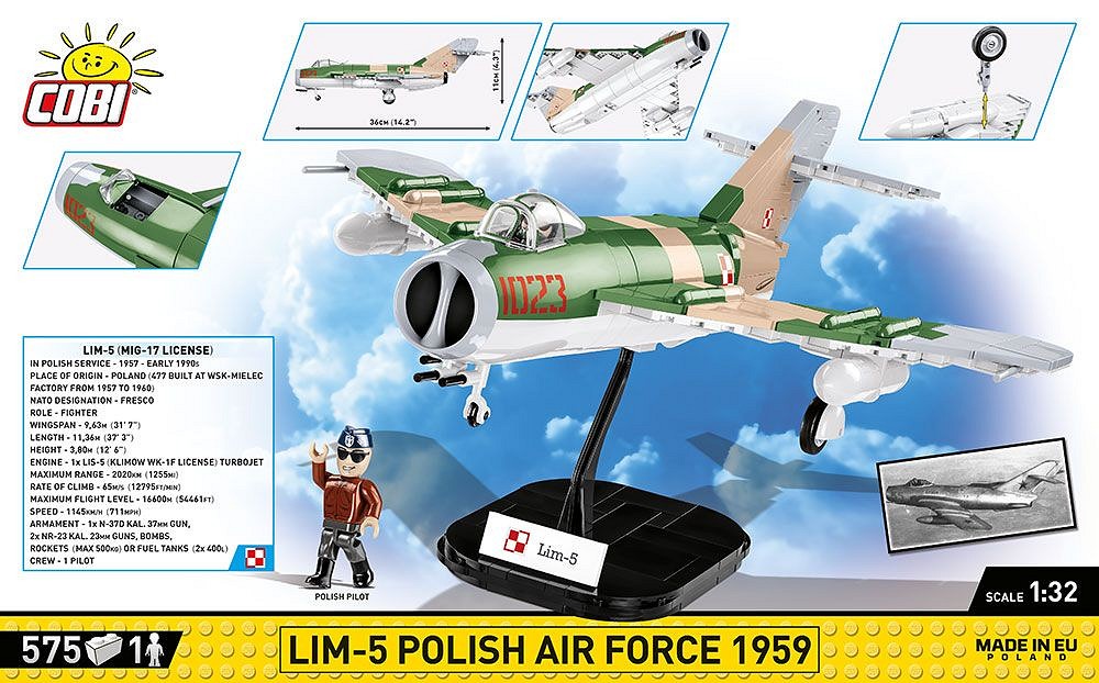 Lim-5 Polish Air Force 1959 - fot. 12