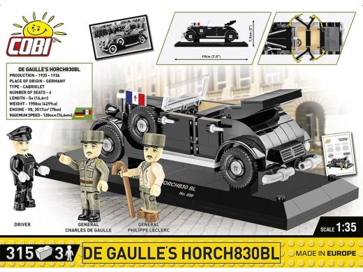 Pre-sale De Gaulle's Horch830BL - Limited Edition - started!