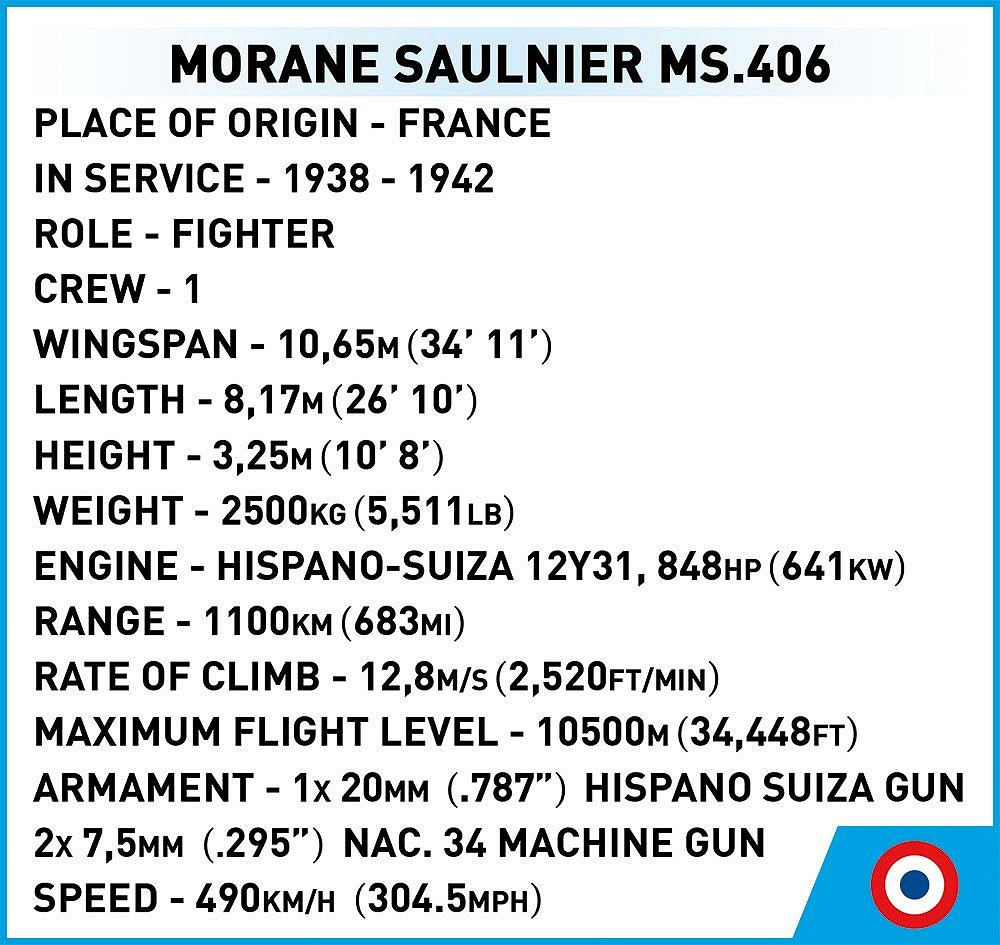 Morane-Saulnier MS.406 - fot. 9