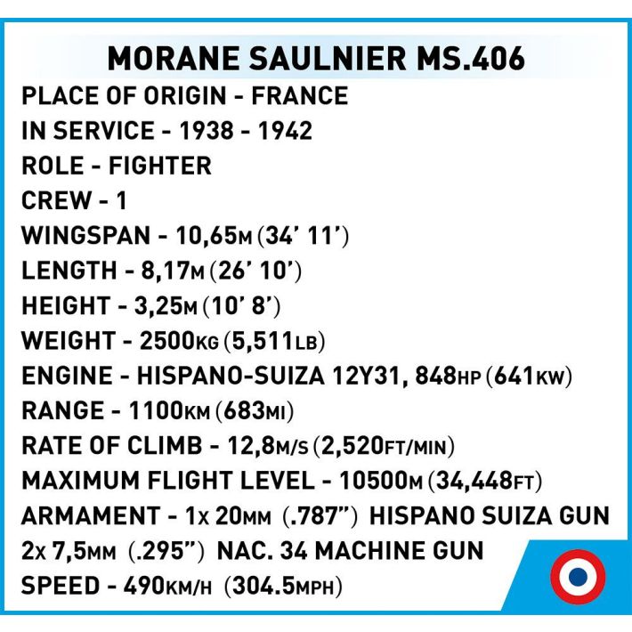 Morane-Saulnier MS.406 - fot. 9