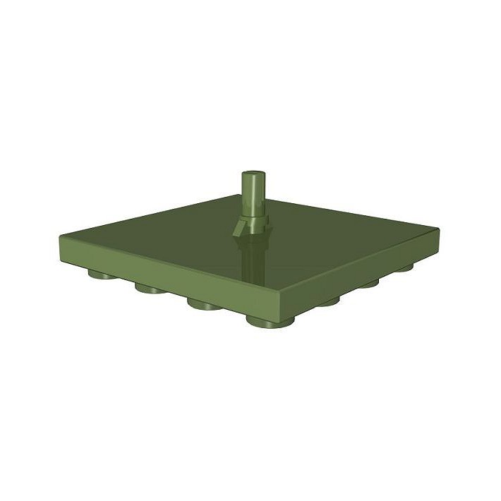 4x4 1/3 zaczep duo, zielony