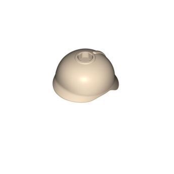 Helm Pickelhaube, beige