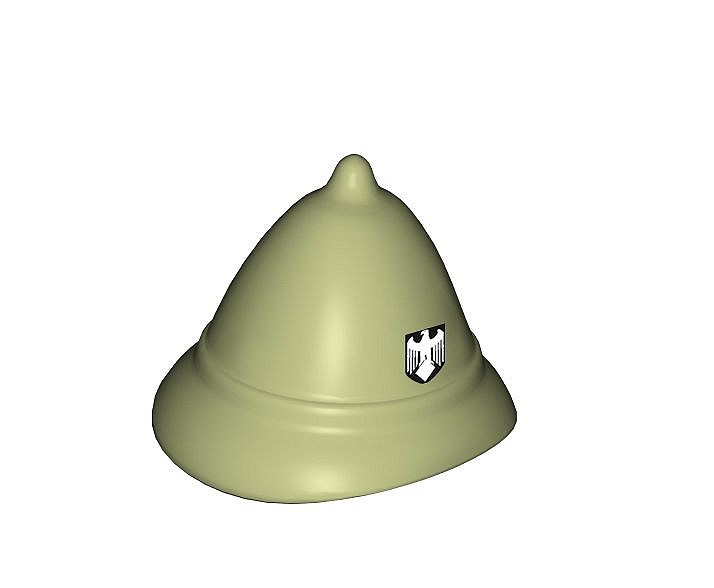 Czapka policjanta z nadrukiem