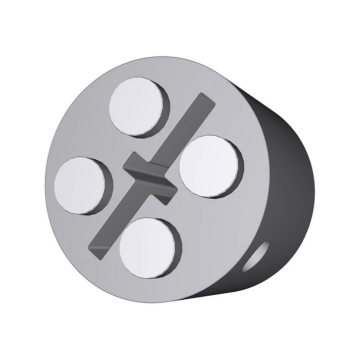 Felga terenowa bez rowka z otworem