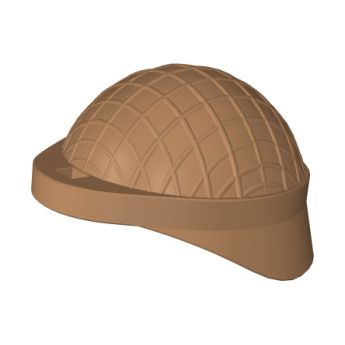 Military helmet, grid