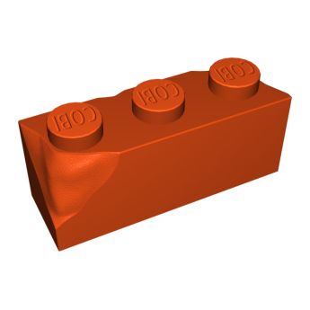 1x3 chipped brick