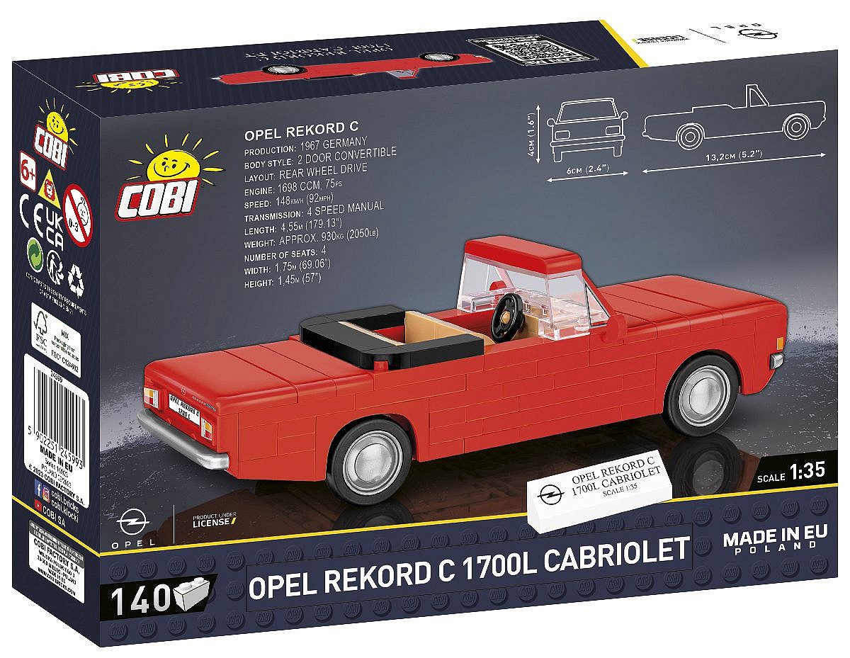Opel Rekord C 1700 L Cabriolet - fot. 6