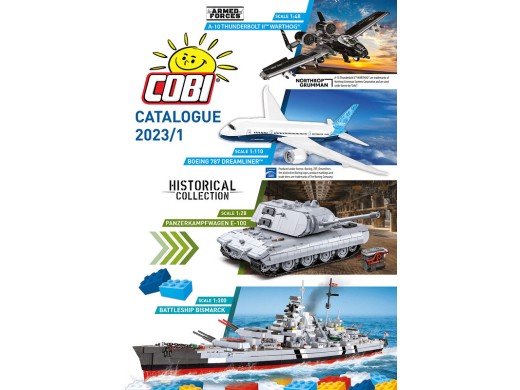 Katalog klocków Cobi 2023/1