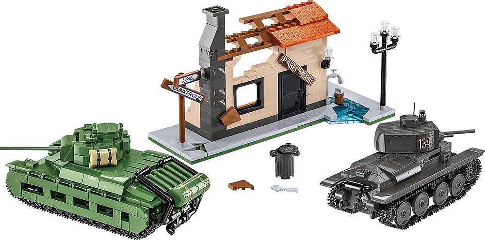 Battle of Arras 1940 Matilda II vs Panzer 38(t) - fot. 2