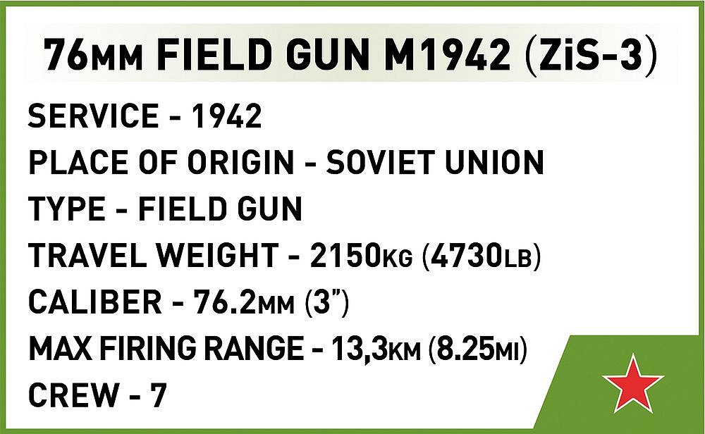 ZiS-3 76 mm Divisional Gun M1942 - fot. 5