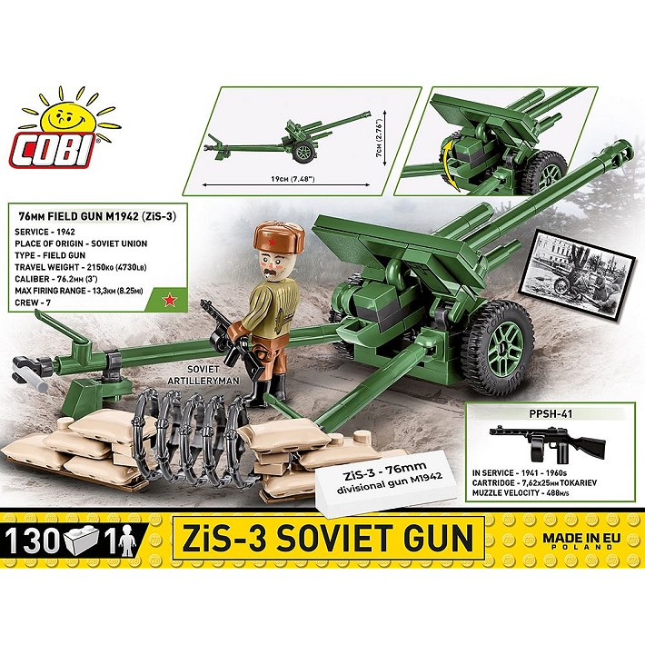 ZiS-3 76 mm Divisional Gun M1942 - fot. 4