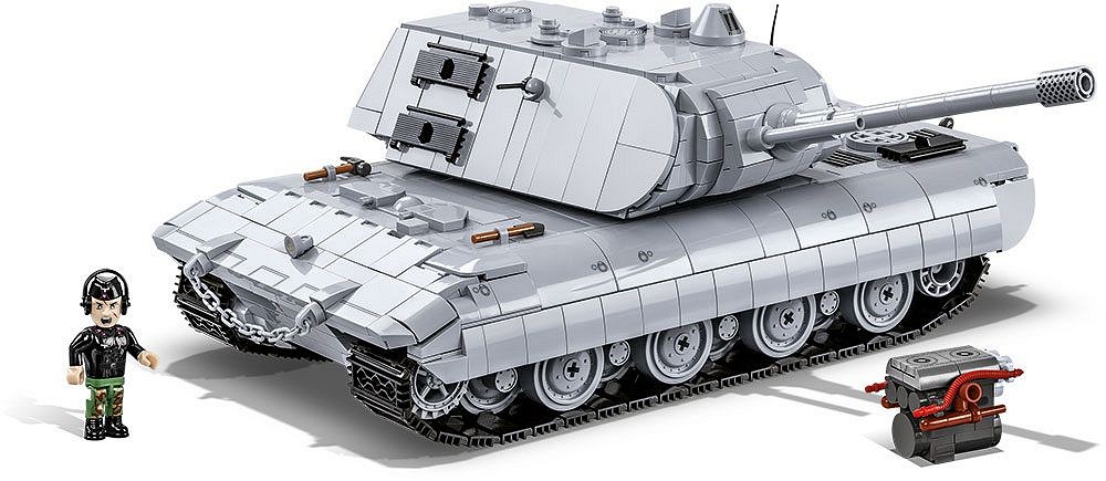Panzerkampfwagen E-100 z klocków COBI