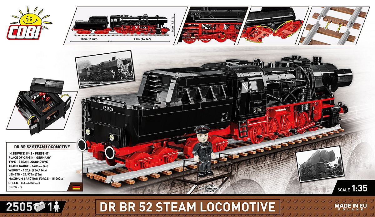 DR BR 52 Steam Locomotive - fot. 4