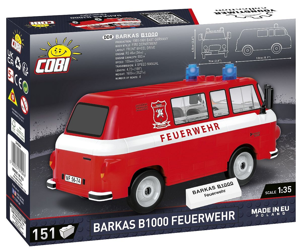 Barkas B1000 Feuerwehr - fot. 6