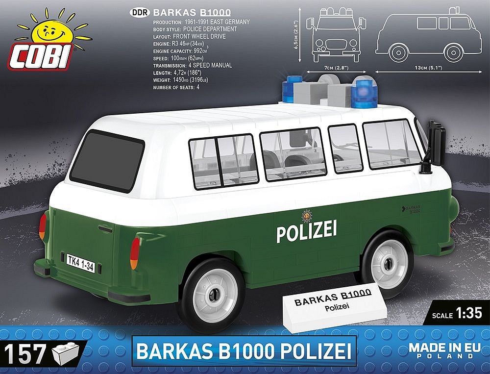 Barkas B1000 Polizei - fot. 3