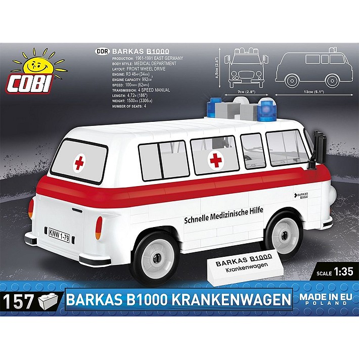 Barkas B1000 Krankenwagen - fot. 3