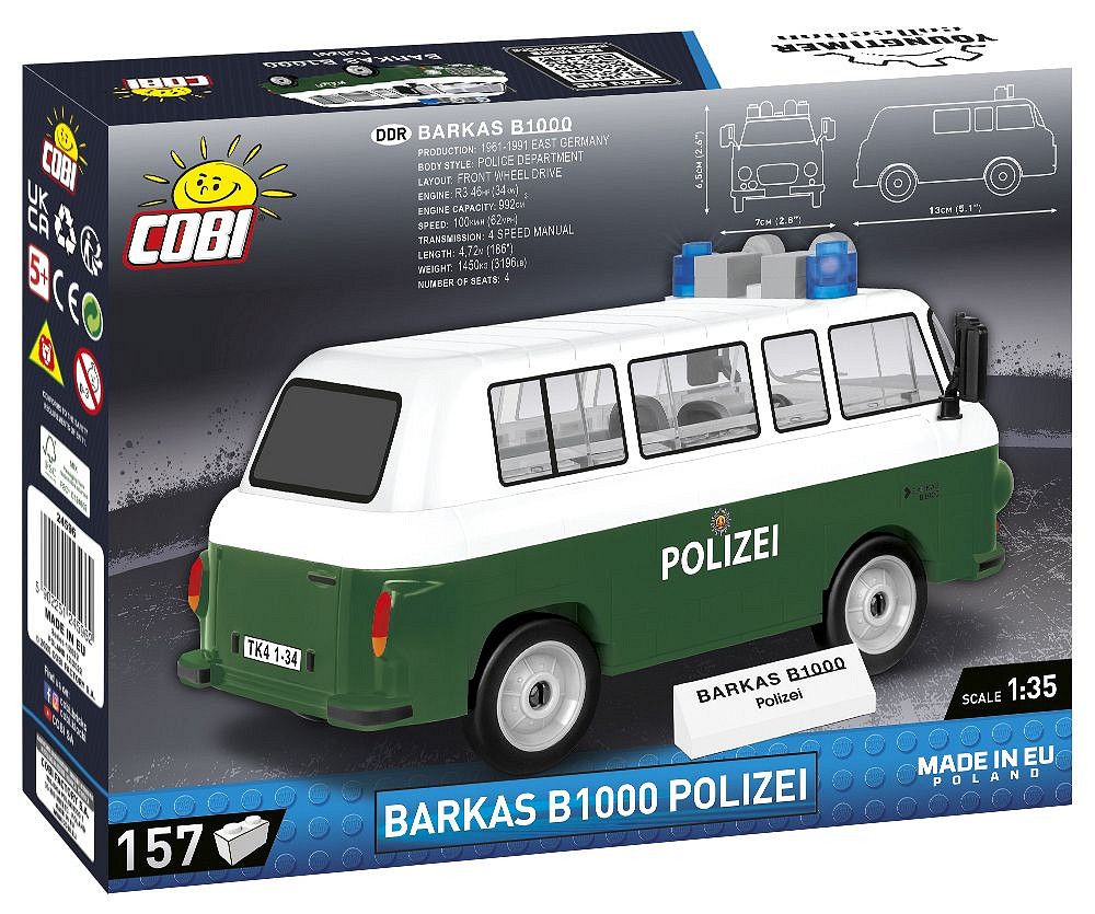 Barkas B1000 Polizei - fot. 6