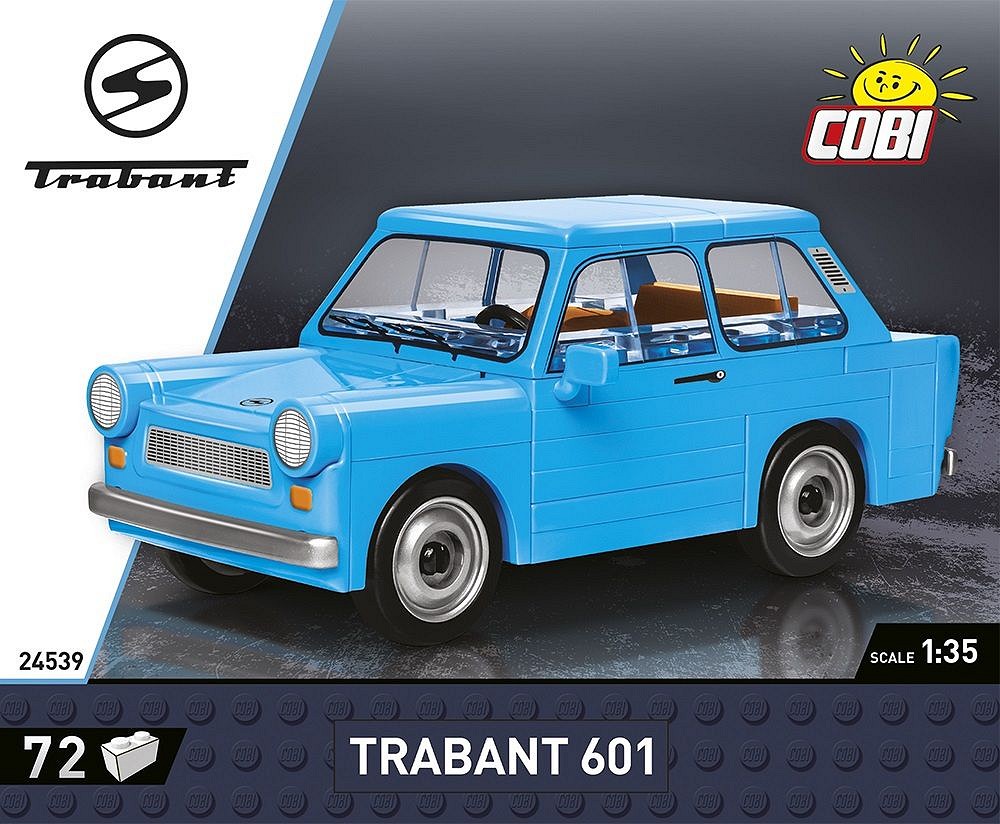 Trabant 601 z klocków COBI