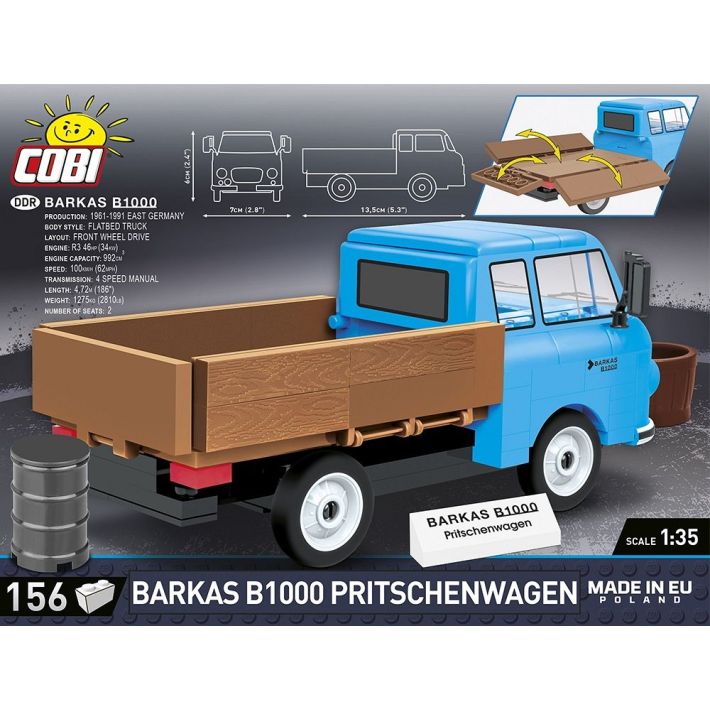 Barkas B1000 Pritschenwagen - fot. 4