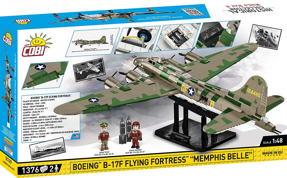 Boeing B-17F Flying Fortress "Memphis Belle" - Executive Edition - fot. 16