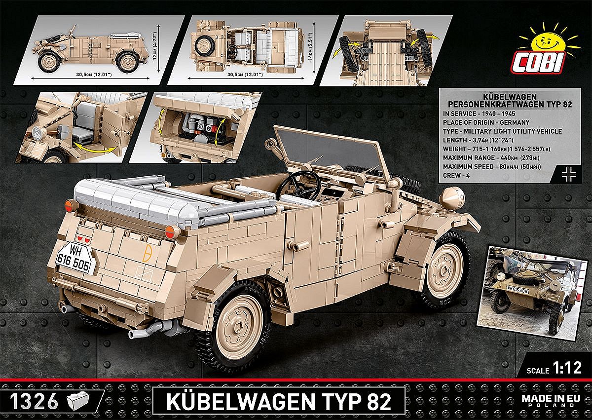 Kübelwagen  Personenkraftwagen Typ 82 - fot. 5