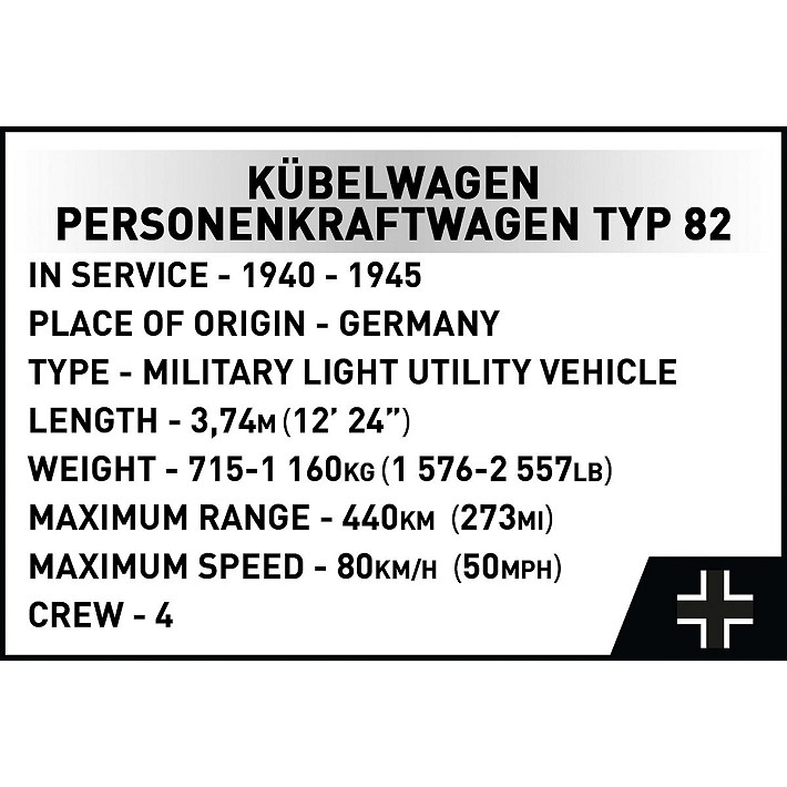 Kübelwagen  Personenkraftwagen Typ 82 - fot. 12