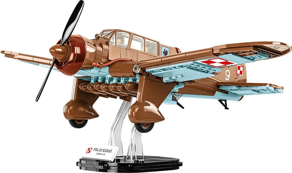 PZL.23 Karaś z klocków COBI