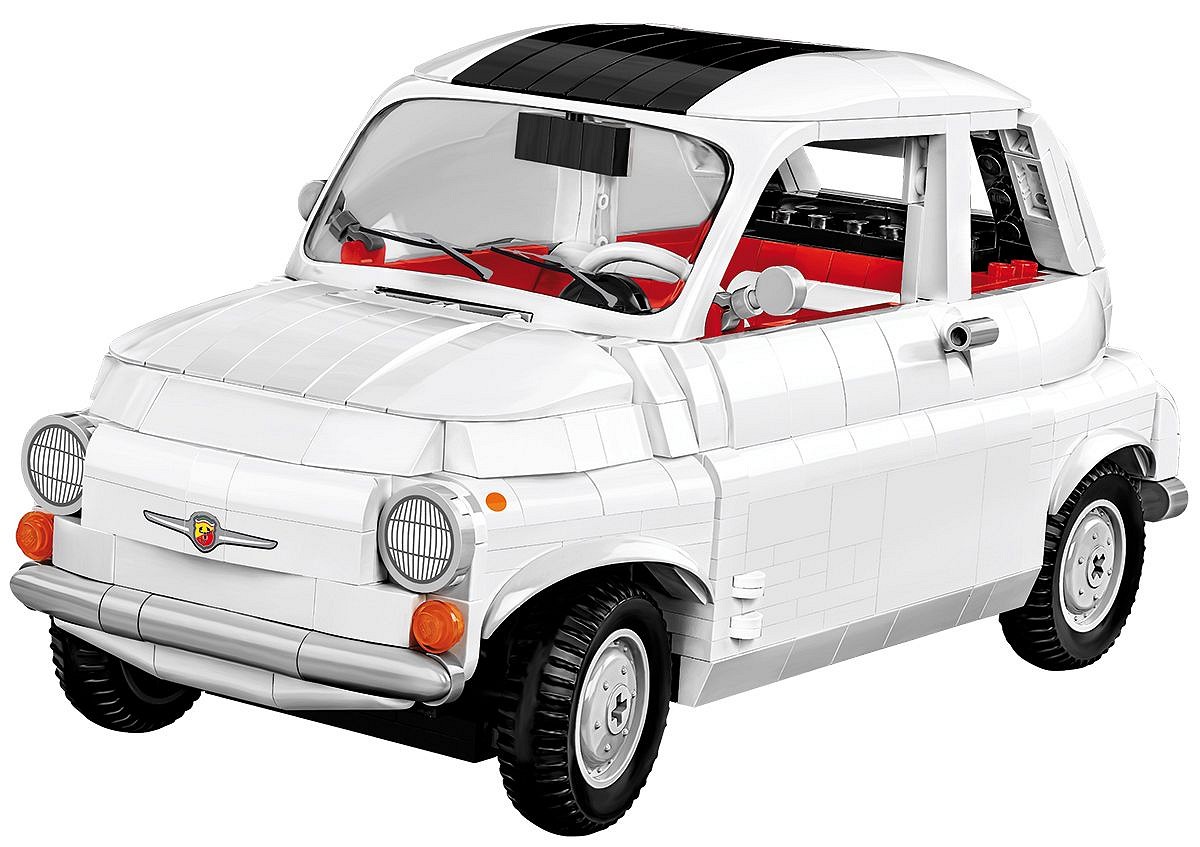 Fiat Abarth 595 z klocków COBI