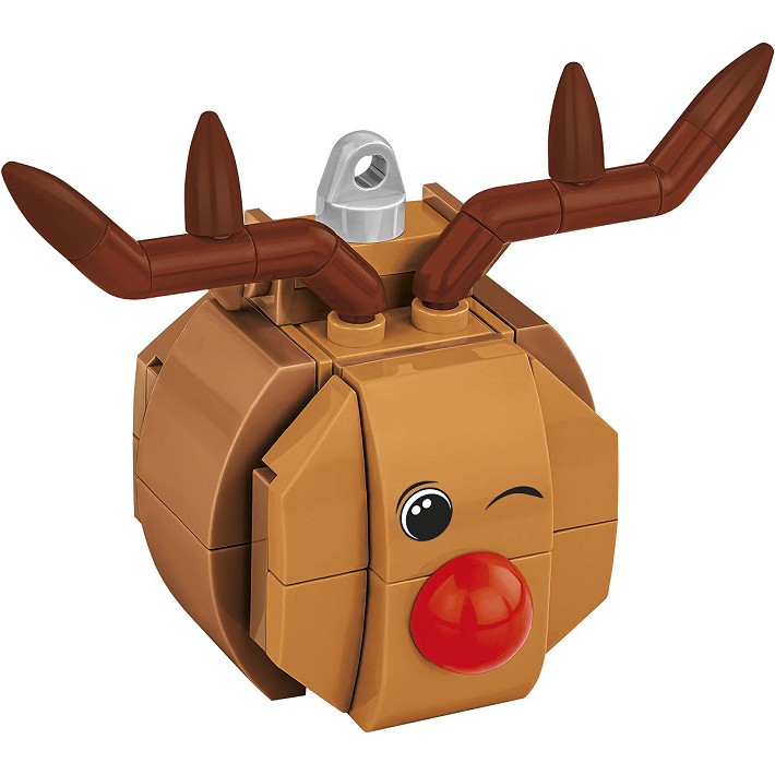 Ozdoby choinkowe - Renifer czerwononosy - fot. 2