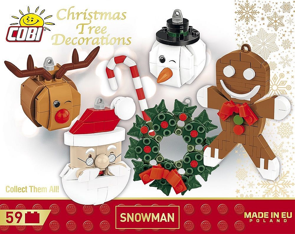 Ozdoby choinkowe - Bałwan - fot. 4