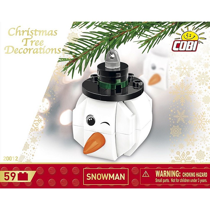 Ozdoby choinkowe - Bałwan - fot. 3