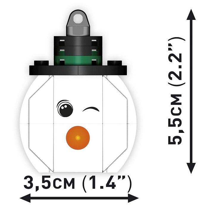 Ozdoby choinkowe - Bałwan - fot. 5