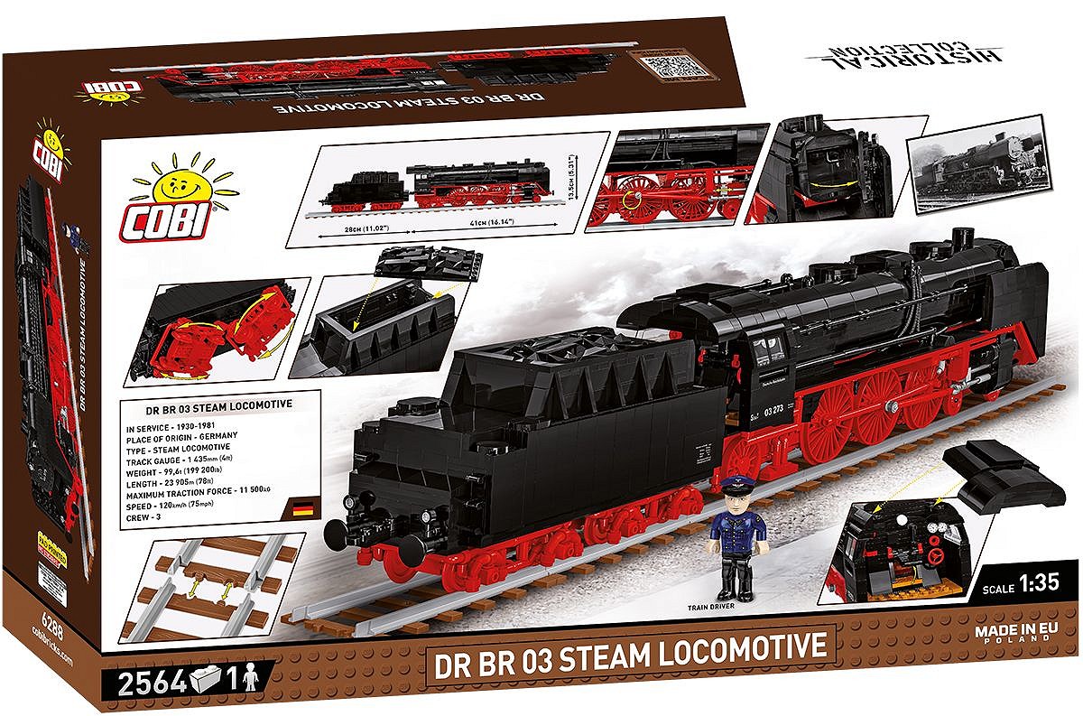 DR BR 03 Steam Locomotive - fot. 16