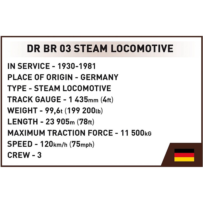 DR BR 03 Steam Locomotive - fot. 11