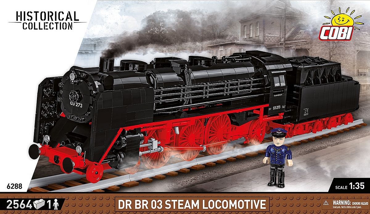 DR BR 03 Steam Locomotive - fot. 4