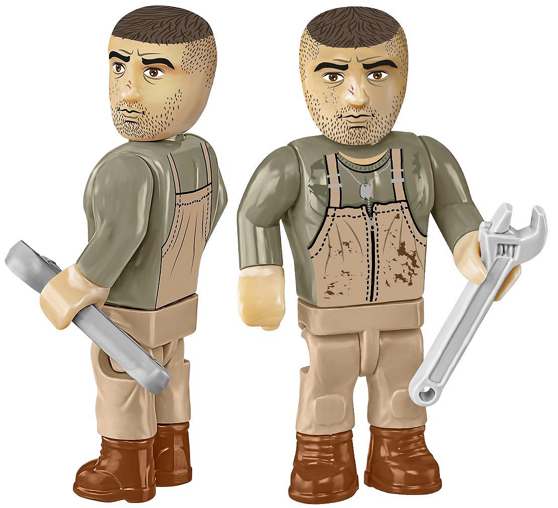 BRICKCOMPLETE COBI set van 2 stuks, 3048 M3A1 Stuart & 3044 Sherman M4 A1 BRICKCOMPLETE COBI set van 2 stuks, 3048 M3A1 Stuart & 3044 Sherman M4 A1