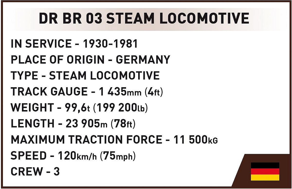 DR BR 03 Steam Locomotive & Water Crane - Executive Edition - fot. 11