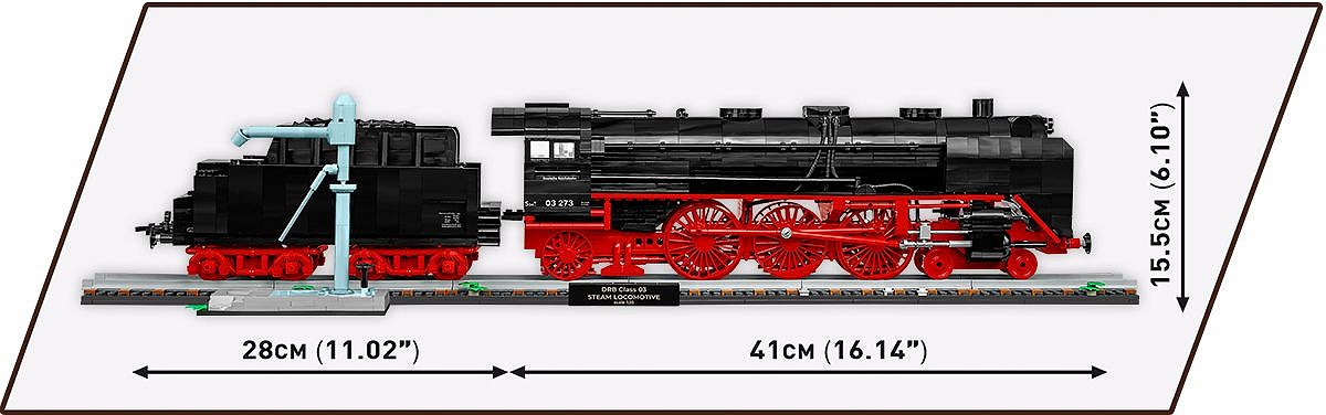 DR BR 03 Steam Locomotive & Water Crane - Executive Edition - fot. 15