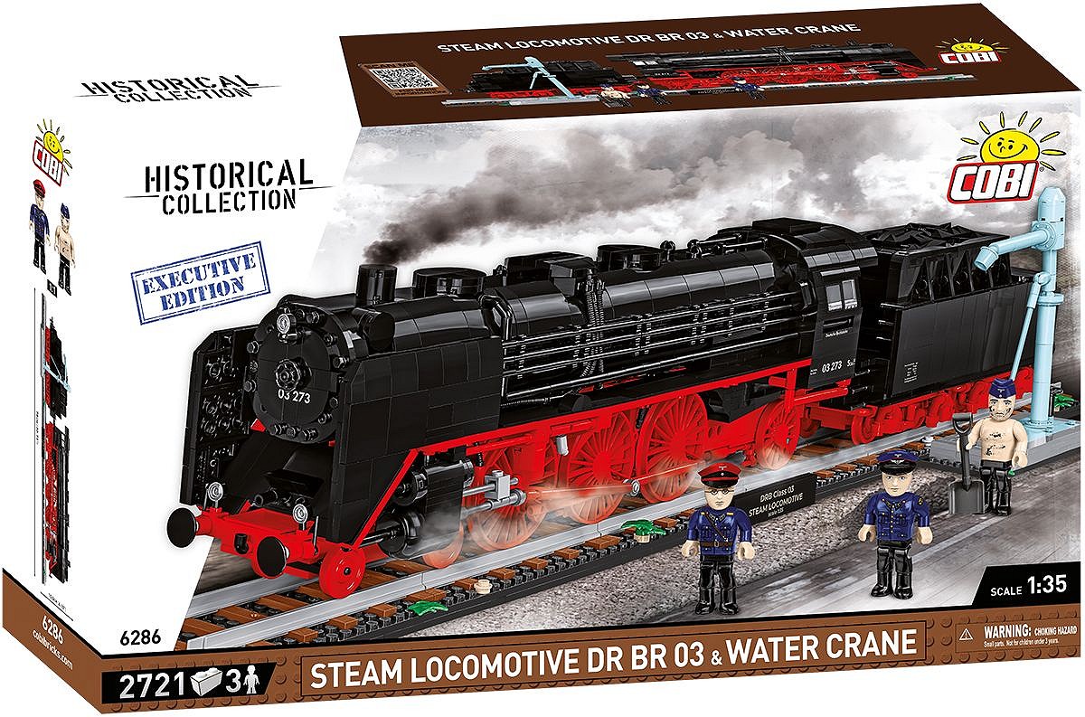 DR BR 03 Steam Locomotive & Water Crane - Executive Edition - fot. 17