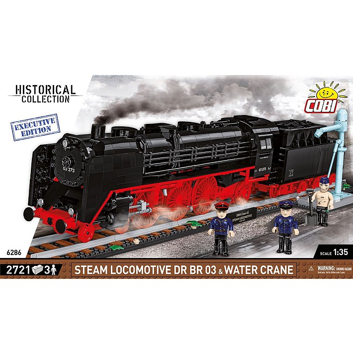 DR BR 03 Steam Locomotive & Water Crane - Executive Edition - fot. 4