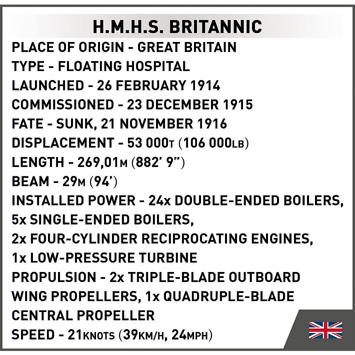 H.M.H.S. Britannic - fot. 8