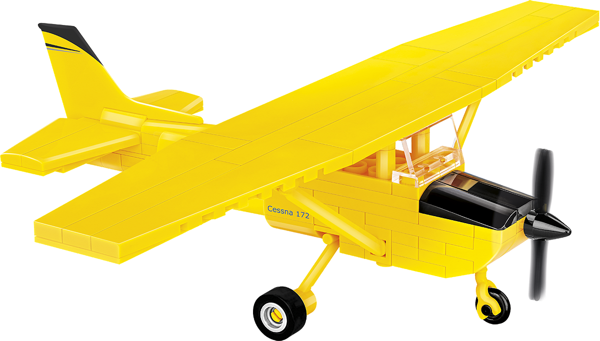 Cessna 172 Skyhawk-Yellow