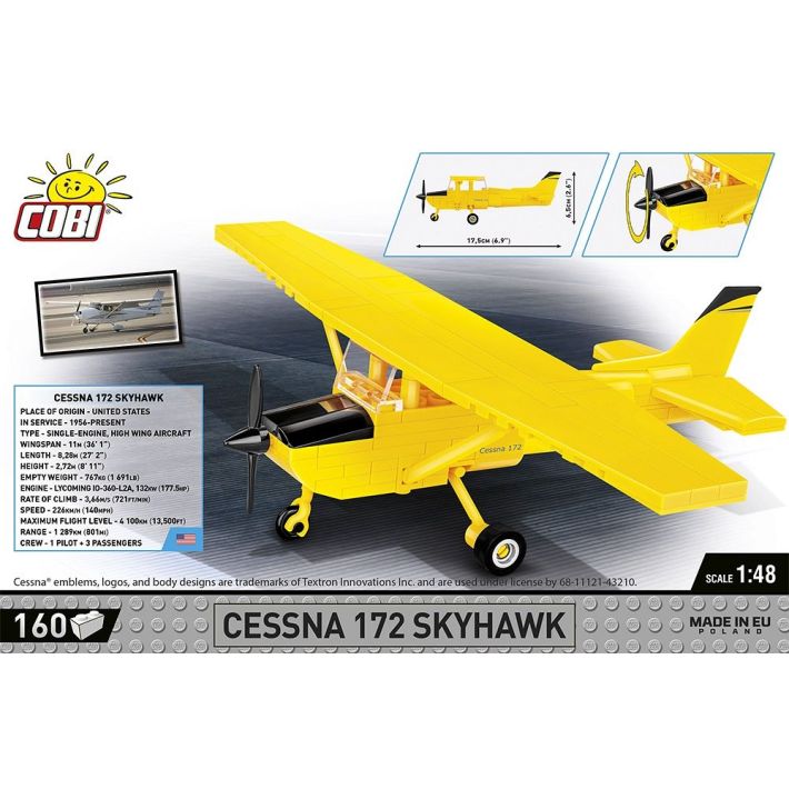 Cessna 172 Skyhawk-Yellow - fot. 3