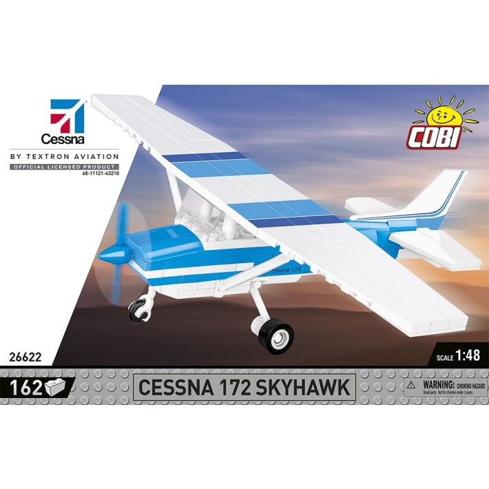 Cessna 172 Skyhawk-White-Blue - fot. 2